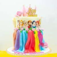 Enchanted Princess Cake